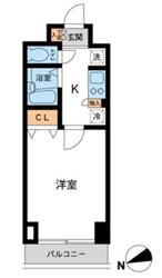 Ｃａｓｓｉａ　Ｋａｗａｓａｋｉ　旧カッシア川崎レジデンスの物件間取画像